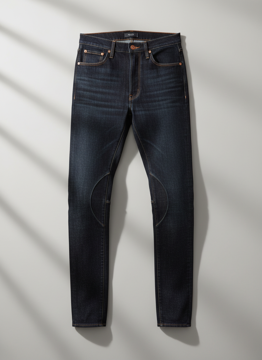 Sculpted Raw Denim Jeans