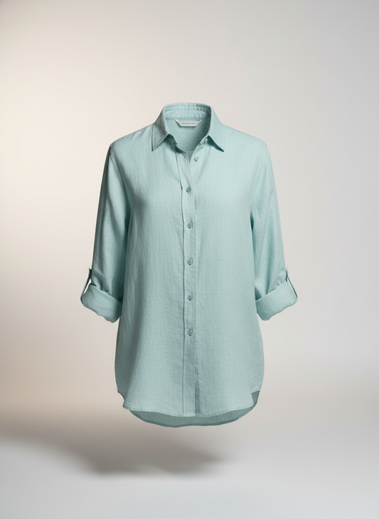Coastal Breeze Linen Shirt